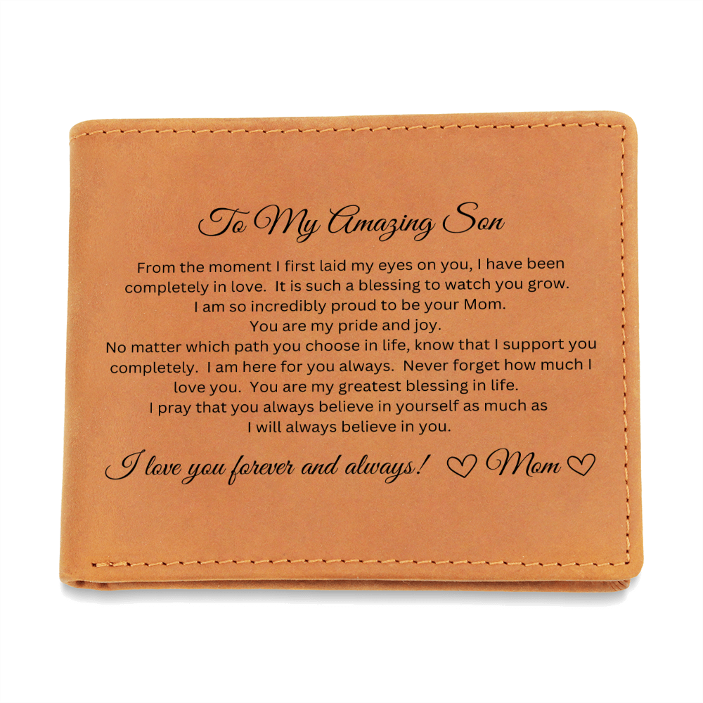 To My Amazing Son - Wallet