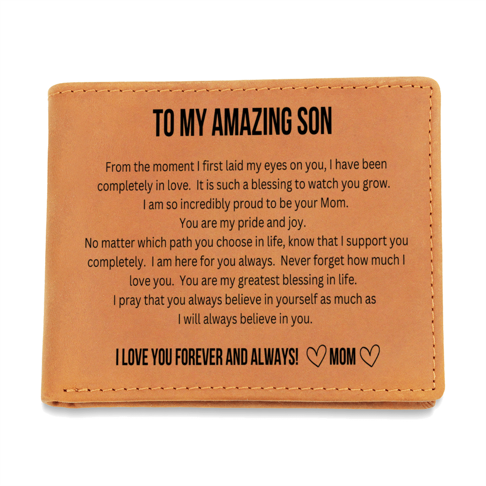 To My Amazing Son - Wallet