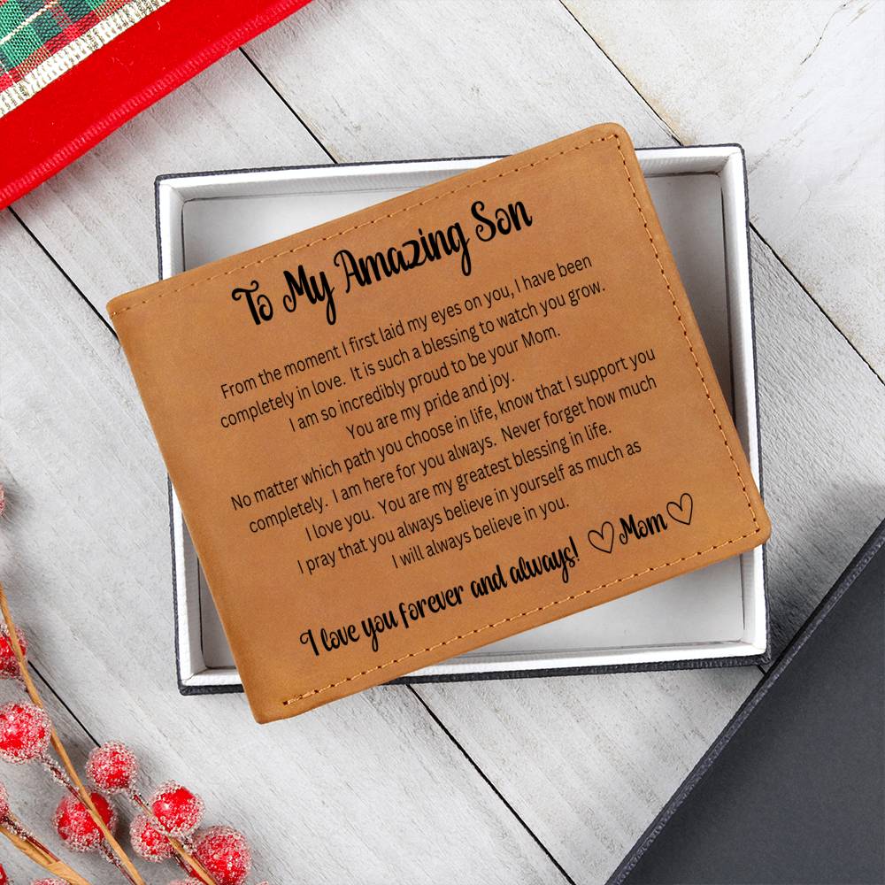 To My Amazing Son - Wallet