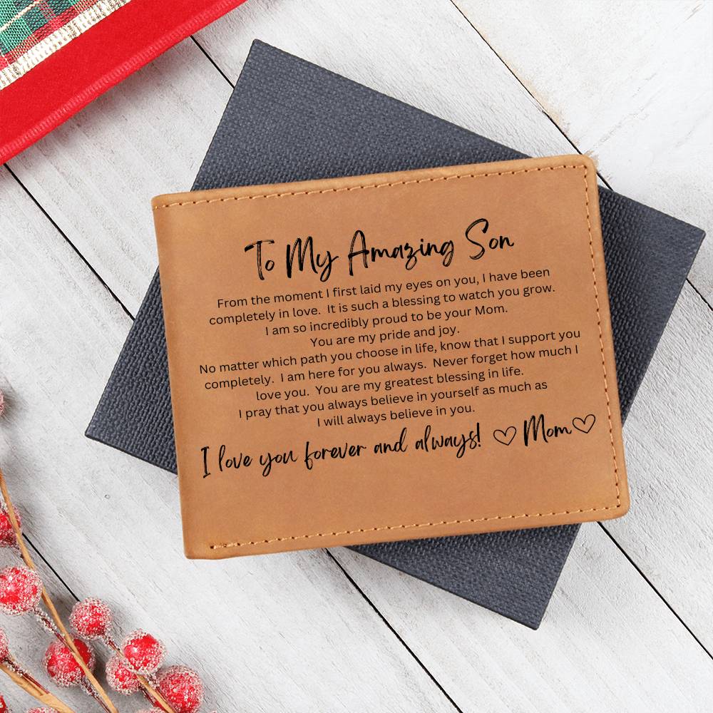 To My Amazing Son - Wallet