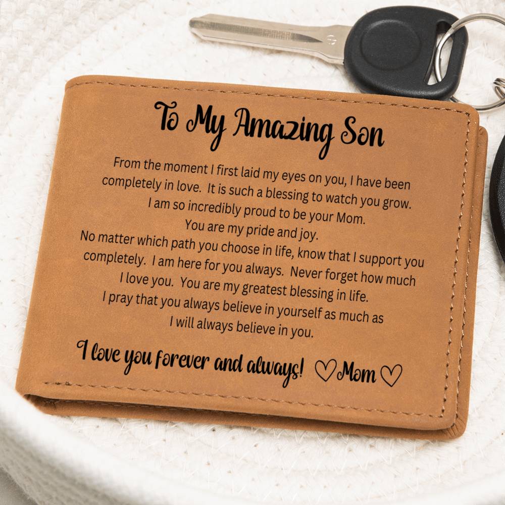 To My Amazing Son - Wallet