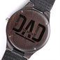 Dad The Man The Myth The Legend | Engraved Wooden Watch