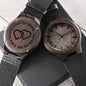 I Love You More Watch - Engraved Wooden Watch