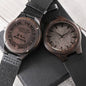 30 Year Anniversary Gift for Husband | Engraved Wooden Watch