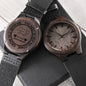 10 Year Anniversary Gift for Him | Engraved Wooden Watch
