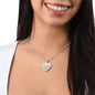To My Wife - Engraved Heart Necklace