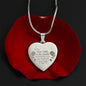 Engraved Heart Necklace