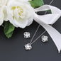 Mother of the Bride Gift from Daughter | Love Knot Necklace and Earring Set