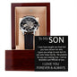 To My Son- Blessed and Proud Of You- Watch Gift Set