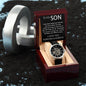 To My Son- Blessed and Proud Of You- Watch Gift Set
