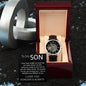 To My Son- Blessed and Proud Of You- Watch Gift Set