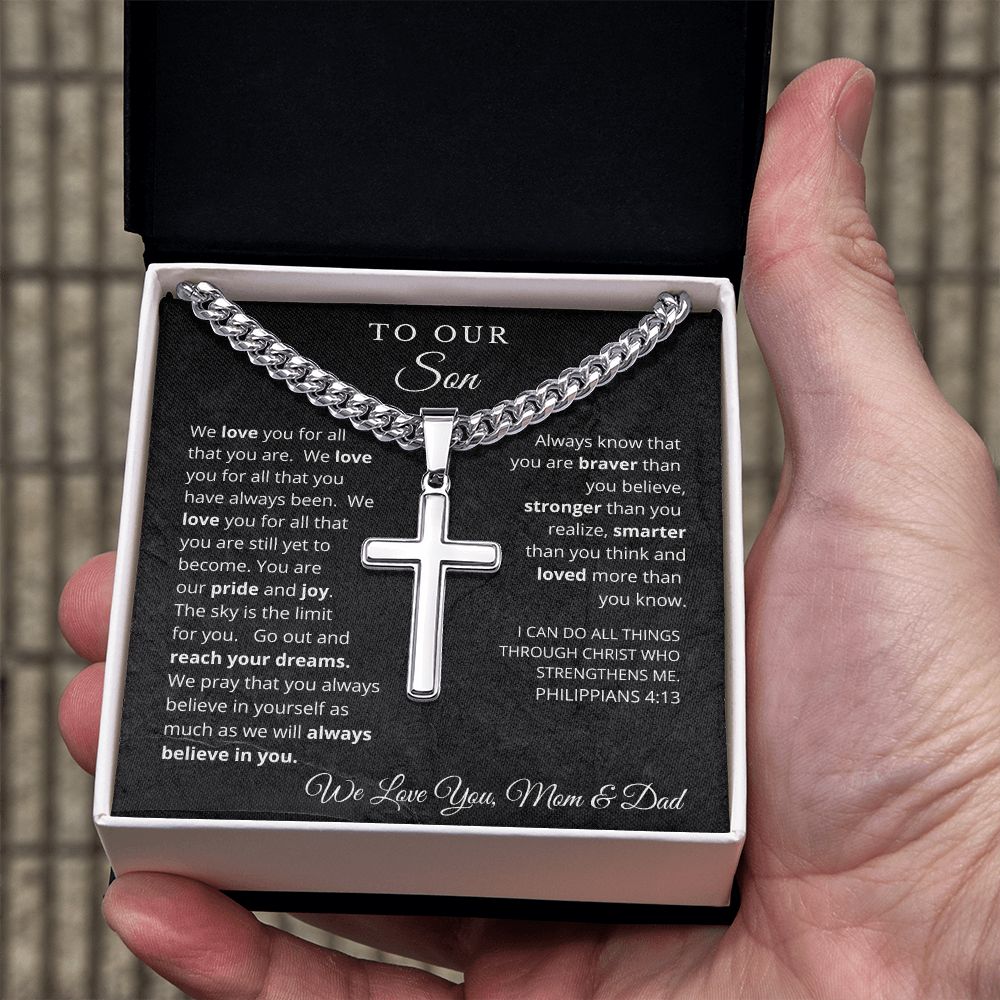 To Our Son from Mom and Dad