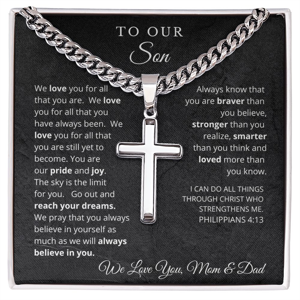 To Our Son from Mom and Dad