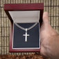 Mens Cross Necklace