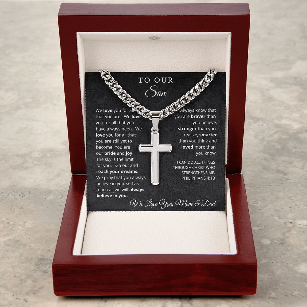 To Our Son from Mom and Dad