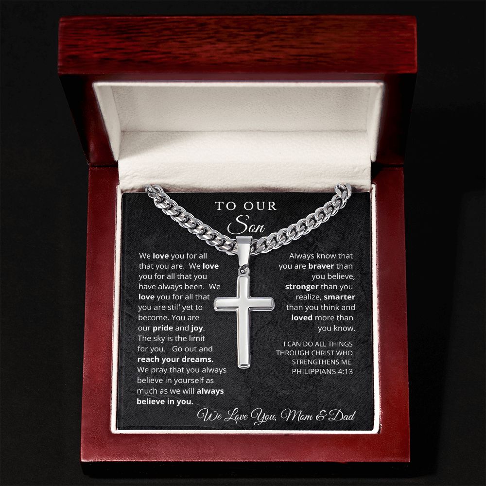 To Our Son from Mom and Dad