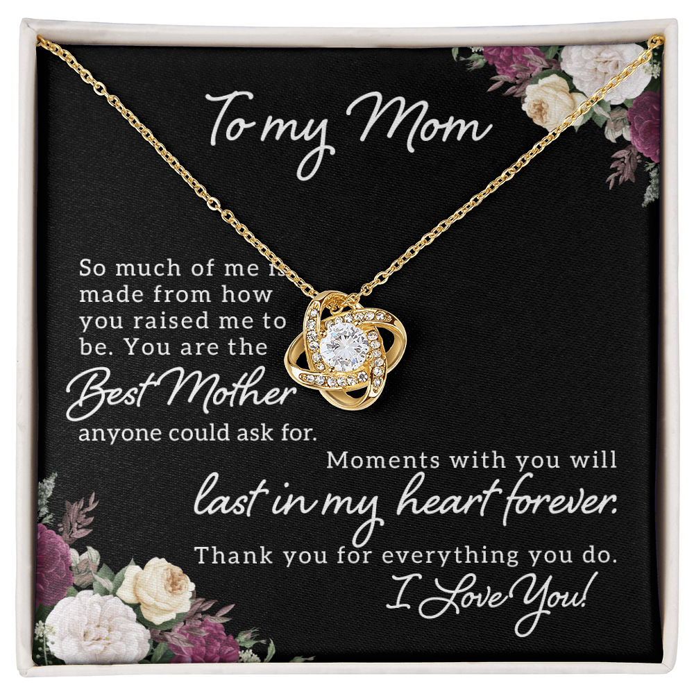 To My Mom - Love Knot Necklace