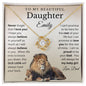 To My Beautiful Daughter From Dad - My Baby Girl Necklace