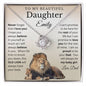 To My Beautiful Daughter From Dad - My Baby Girl Necklace