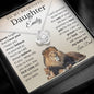 To My Beautiful Daughter From Dad - My Baby Girl Necklace