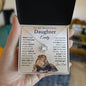 To My Beautiful Daughter From Dad - My Baby Girl Necklace