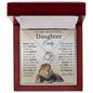To My Beautiful Daughter From Dad - My Baby Girl Necklace