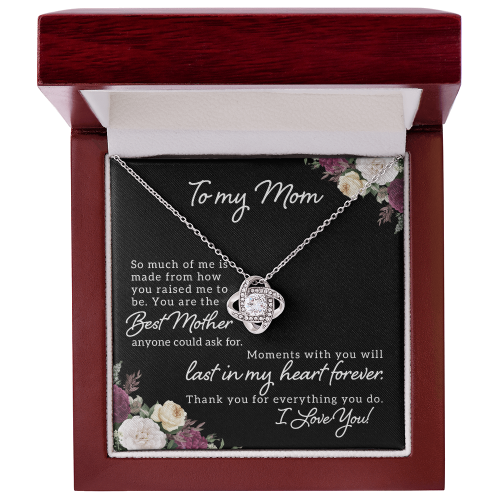 To My Mom - Love Knot Necklace