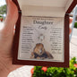 To My Beautiful Daughter From Dad - My Baby Girl Necklace
