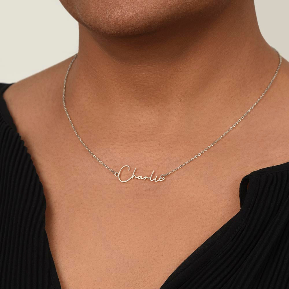 Class of 2023 Graduation Gift | Dreams | Personalized Name Necklace