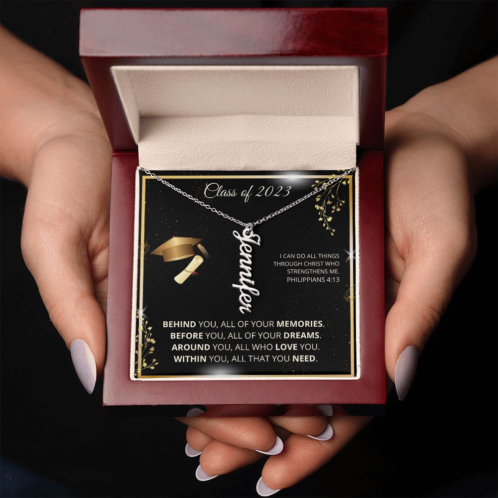 Class of 2023 | Dreams | Personalized Name Necklace