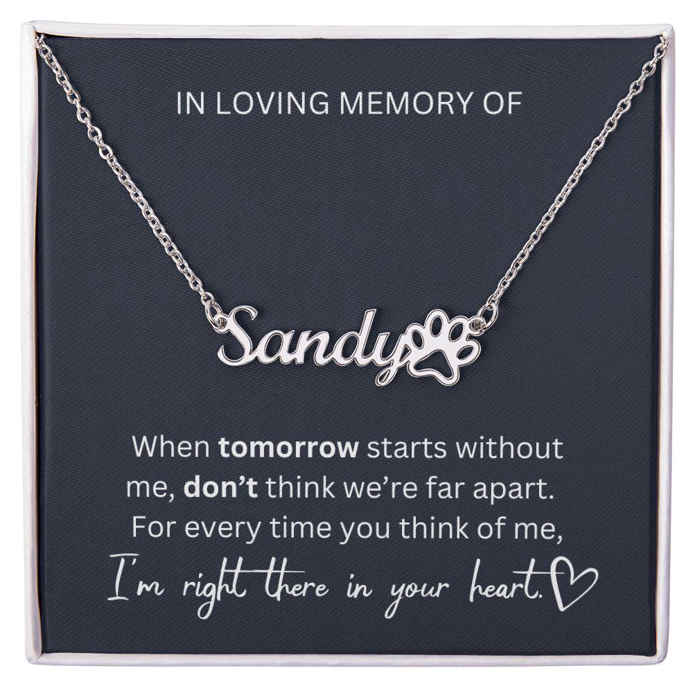 Dog Memorial Gift