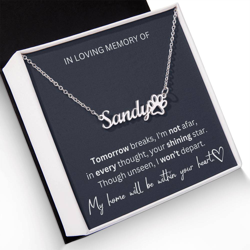 Dog Memorial Gift