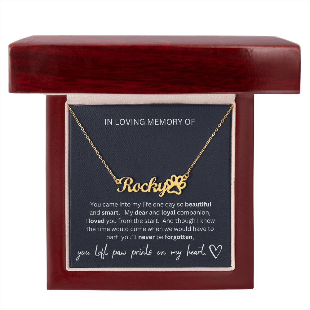 Dog Memorial Gift