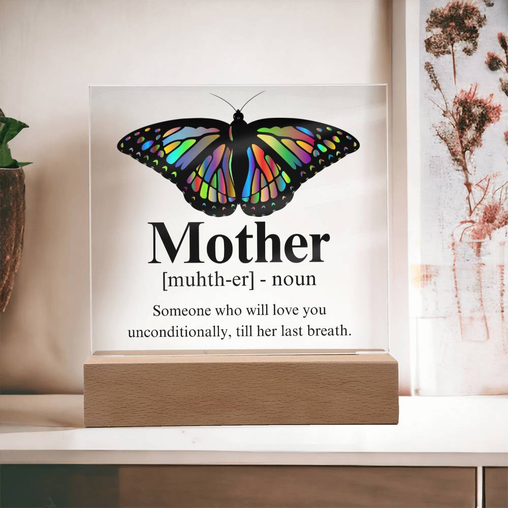 Mom Acrylic Plaque | Mom Definition | Mothers Day Gift