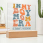 Custom In My Boy Mom Era | Personalized LED Night Light