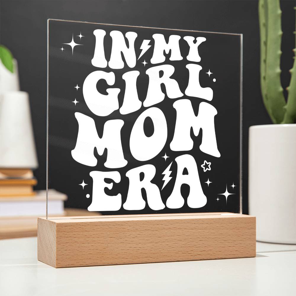 In My Girl Mom Era | Glowing LED Night Light | Stars