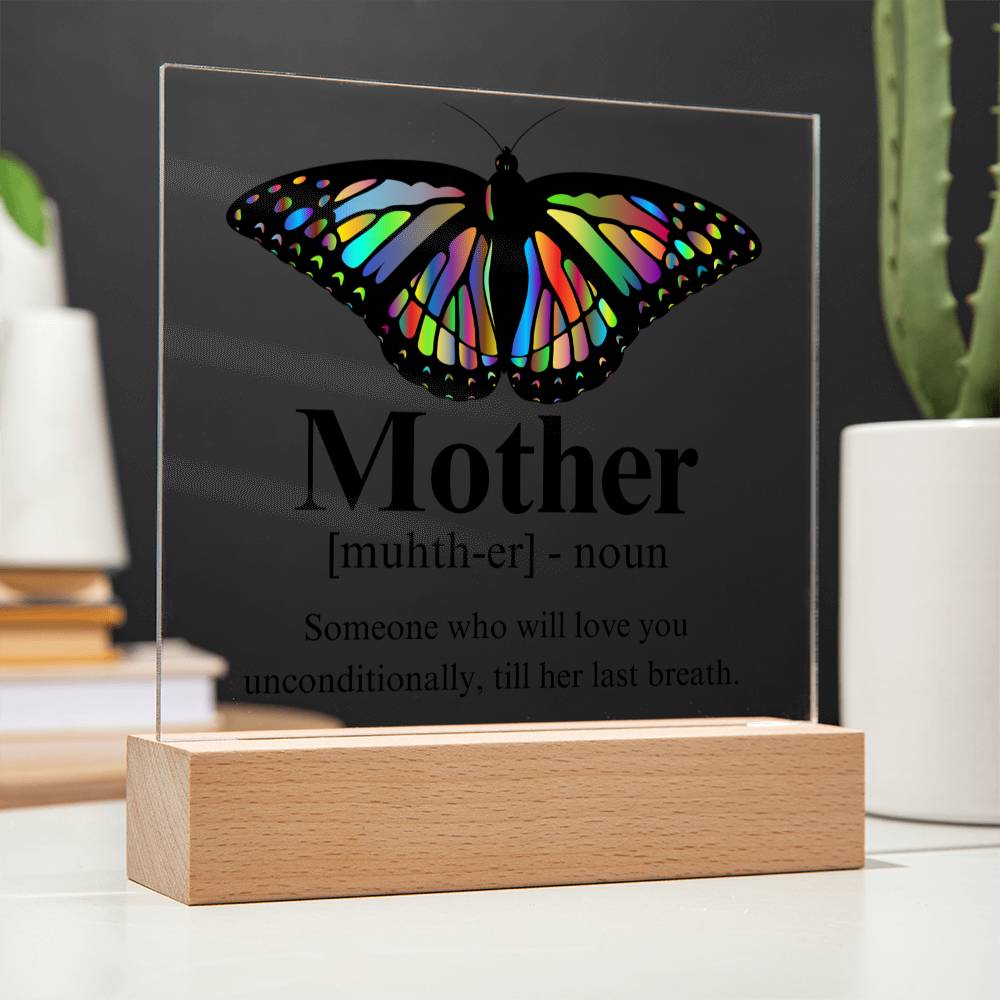 Mom Acrylic Plaque | Mom Definition | Mothers Day Gift