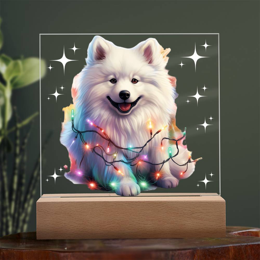Samoyed, Christmas Decor Indoor