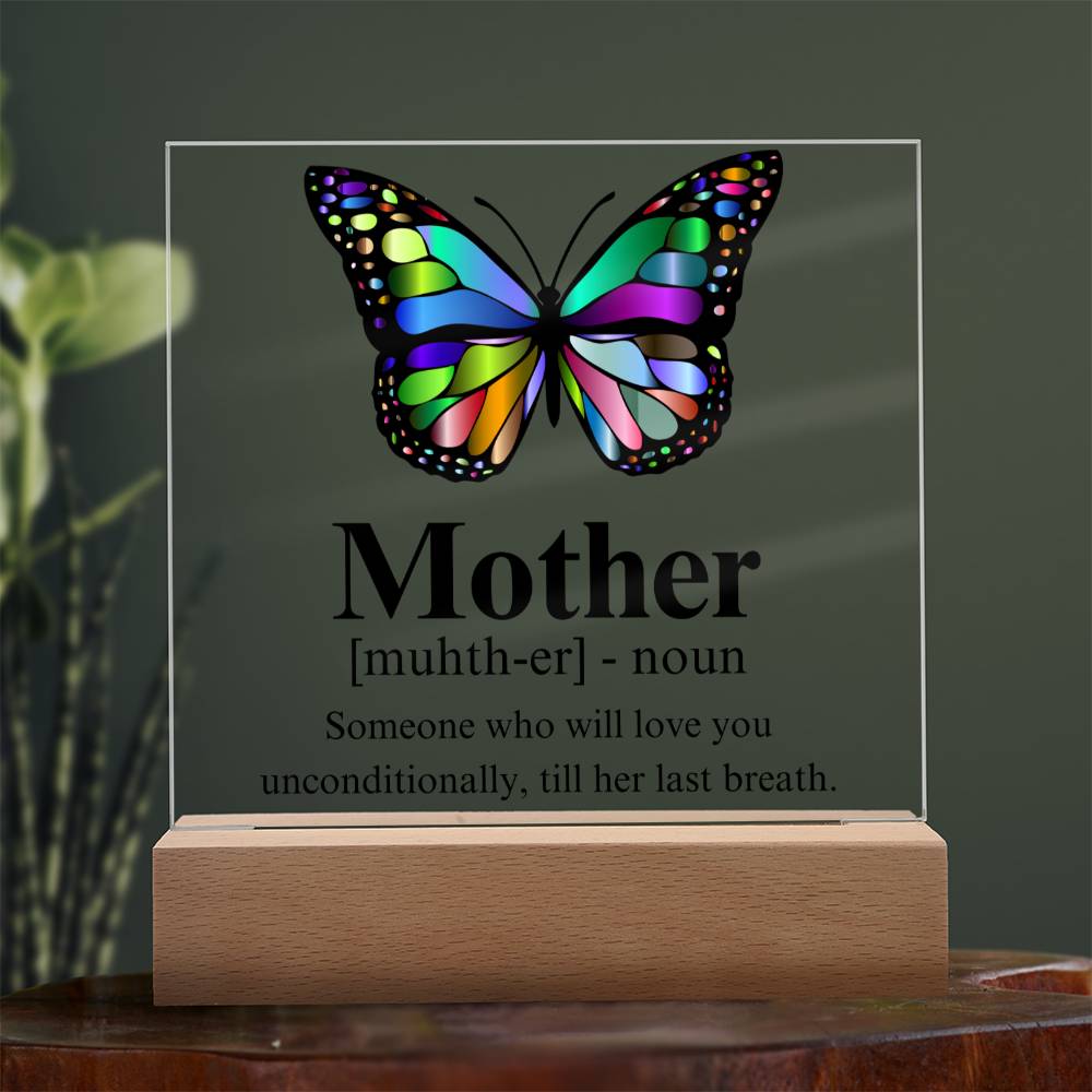 Mom Acrylic Plaque | Mom Definition | Mothers Day Gift