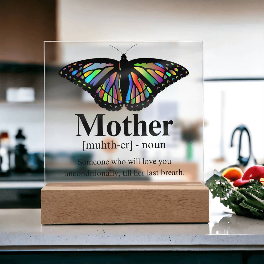 Mom Acrylic Plaque | Mom Definition | Mothers Day Gift