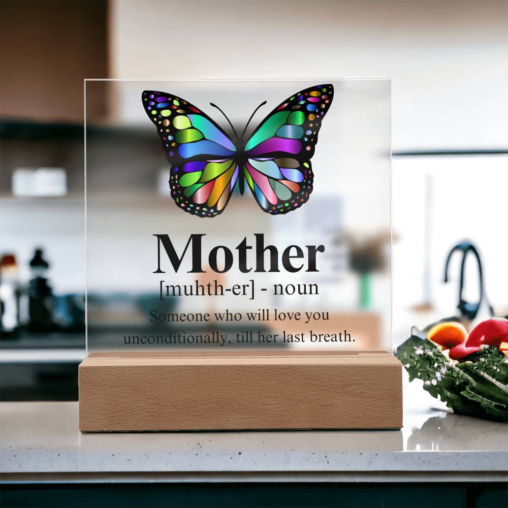 Mom Acrylic Plaque | Mom Definition | Mothers Day Gift