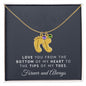 Personalized Baby Feet Necklace with Birthstone