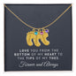 Personalized Baby Feet Necklace with Birthstone