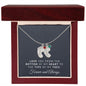 Personalized Baby Feet Necklace with Birthstone