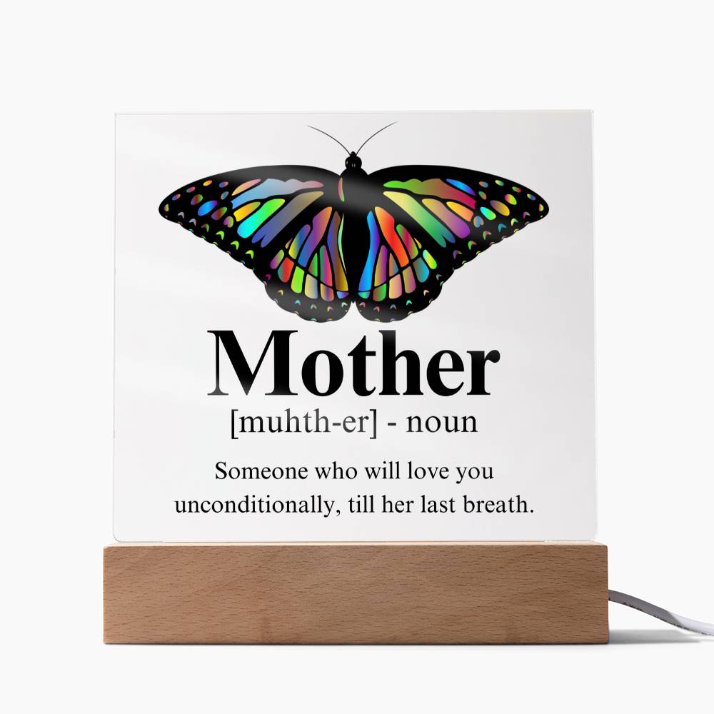 Mom Acrylic Plaque | Mom Definition | Mothers Day Gift