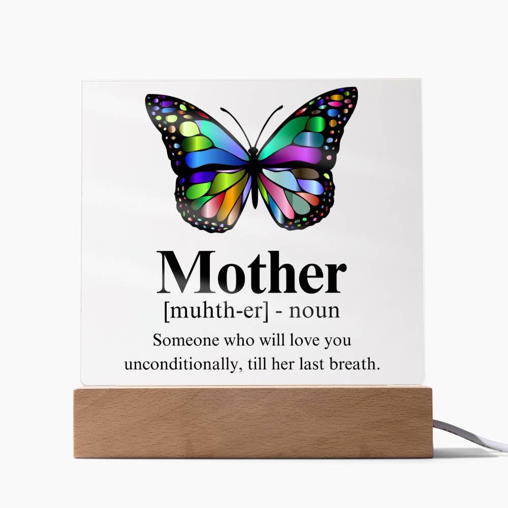 Mom Acrylic Plaque | Mom Definition | Mothers Day Gift