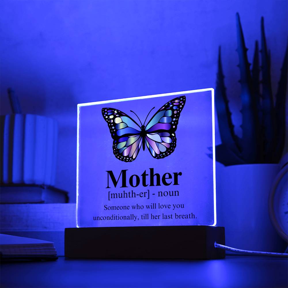 Mom Acrylic Plaque | Mom Definition | Mothers Day Gift