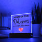 Heart | Custom Sign | Acrylic Plaque with LED Base - AS