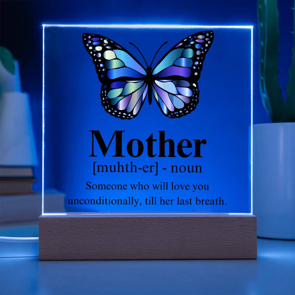 Mom Acrylic Plaque | Mom Definition | Mothers Day Gift