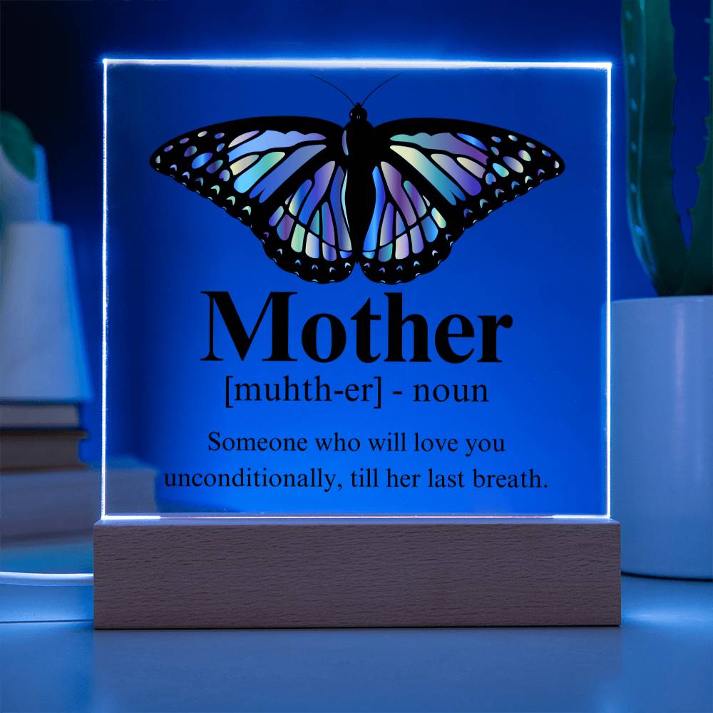 Mom Acrylic Plaque | Mom Definition | Mothers Day Gift